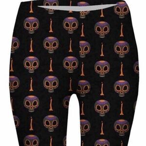Day of the Dead Halloween Adult Leggings…